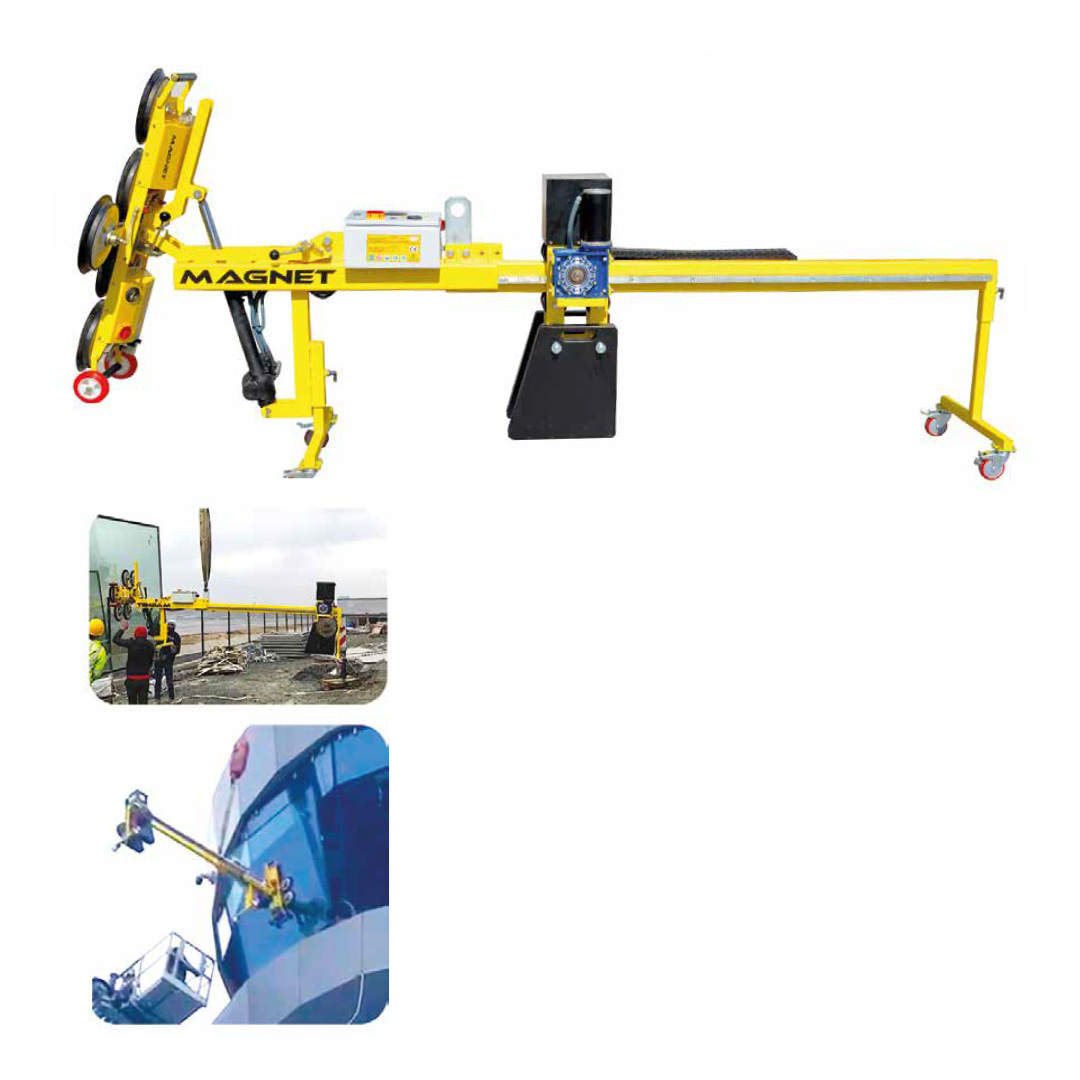 SOMURMATİK 450 TERS AÇILI VAKUMLU CAM TAŞIYICI