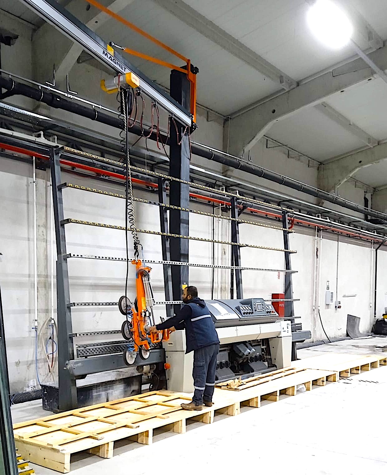 JIB CRANE 500 DİREKLİ PERGEL VİNÇ - Görsel 3